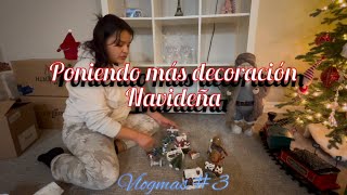 YA puse mi pequeño NACIMIENTO ☑️👍//  Más DECORACIÓN 🎄