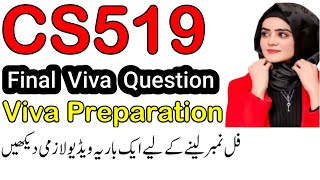 cs519 final viva preparation 2024|cs519 final viva favorite subject|cs519 final viva presentation