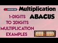 Achievers Abacus Classes//Solved Multiplications 1Digits To 2-Digits Examples#abacusmastery#mentalma