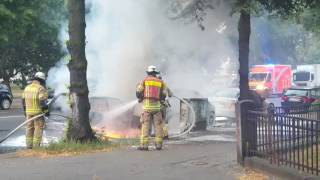 Auto Brand Berlin Reinickendorf 24.07.16