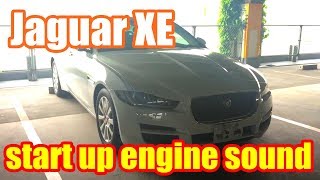 ジャガー XE SE 始動音/ Jaguar XE SE start up engine sound