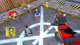 Nextbots Sandbox in Backrooms Shooter Gameplay 362 ,Sandbox Android Games  ios Walkthrough Simulator