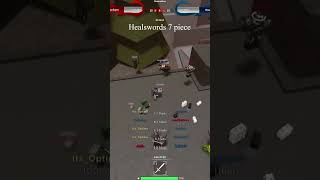 Roblox Sword fighting Healswords 7 Killstreak #shorts #roblox