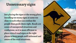 Road safety signs: Common Mistakes to avoid