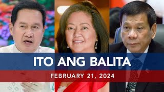 UNTV: Ito Ang Balita | February 21, 2024