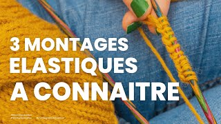 Tricoter des chaussettes : Top 3 des montages élastiques pour tricoter des chaussettes facilement