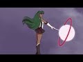 dead scream sailor moon s hearts in ice scene 627 629 sailor pluto attack animation