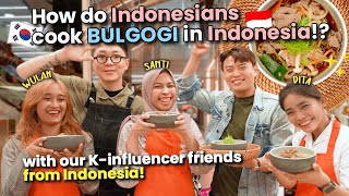 [KOCIS x Korea Reomit] Ep.3 Cooking BULGOGI using INDONESIAN ingredient! EASY AND QUICK 🍖🥩