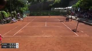 Martina Trevisan racket smash in ITF Brescia