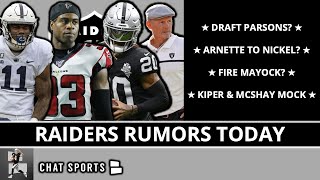 Raiders Rumors: Draft Micah Parsons? Arnette To NCB? Sign Blidi Wreh-Wilson? Fire Mayock? ESPN Mock