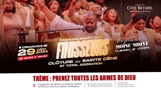 PRENEZ TOUTES LES ARMES DE DIEU P-15/ MER 25.12.2024/ LES FINISSEURS AVEC LE PASTEUR MOISE MBIYE