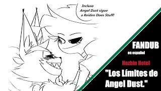FANDUB en Español|| "LOS LÍMITES DE ANGEL DUST" (Hazbin Hotel Mini Cómic) | HuskDust