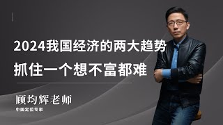 【顾均辉】-2024我国经济的两大趋势，抓住一个想不富都难#财富 #趋势 #经济 #商机 #顾均辉 #定位