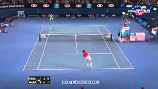 Australian Open 2012 SF Nadal vs Federer Highlights Part 2 HD