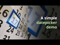Bootstrap Datepicker / Calendar plug-in with Demos