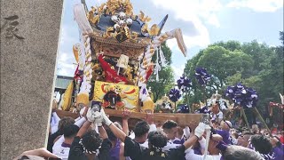 令和6年 恵美酒宮天満神社 秋季例大祭 本宮 小瀬屋台