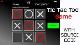 Tic Tac Toe Game | Java | Swing