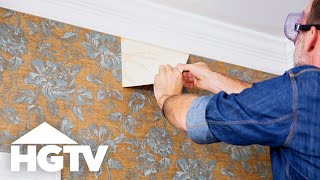 How to Remove Wallpaper | HGTV