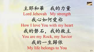 (聖徒詩歌  Hymnary  13) 主耶和華我的力量 Lord Jehovah My Strength_讚美詩練習_piano