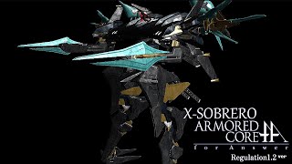 【ACFA】ソブレロ追加ブースター・月光剣でネクスト戦+AF戦 Regulation1.2【ARMORED CORE for Answer】