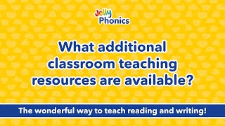 What additional classroom teaching resources are available?