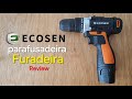 Parafusadeira e Furadeira Ecosen 12v Review Será que Compensa adquirir Essa Ferramenta