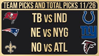 FREE NFL Picks Today 11/26/23 NFL Week 12 Picks and Predictions