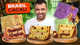 COMPREI OS MELHORES CHOCOTONES DA BRASIL CACAU! NÃO VALE O PREÇO