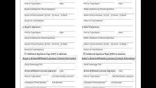 Counter Offer GAR and RE Forms