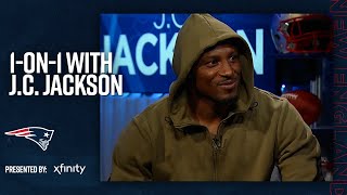 J.C. Jackson is a receiver at heart | 1-on-1 (New England Patriots)