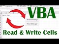 Excel VBA for Beginners – How to Read and Write Cell Values (Step by Step)
