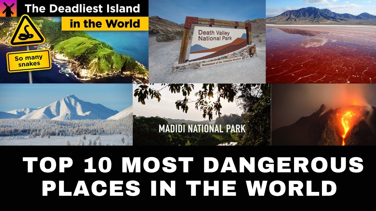 Top 10 Most Dangerous Places In The World To Visit | Part 1 | Majestic ...