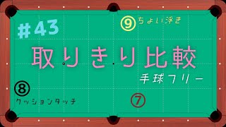 お客様と3球取りきり比較シリーズ43