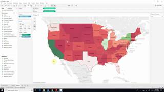 Tableau - Heat Maps