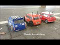 tamiya m07 concept mini and two m 05ra s. car park session