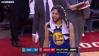 The Game Steph Curry Had 0 Points At Halftime, Then Activated GODMODE To NBA & WWE HIGHLIGHTS