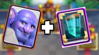 CAN BOWLER + MIRROR + CLONE THREE CROWN IN CLASH ROYALE