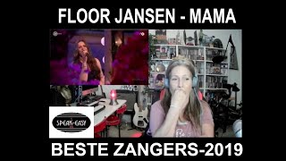 Floor Jansen - MAMA | Beste Zangers 2019 TSEL Floor Jansen Reaction #reaction