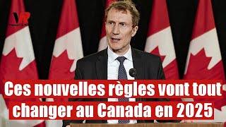 🔴 Canada 2025 : 7 changements importants en matière d’immigration