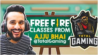 AJJU BHAI @Total Gaming gave me FREE FIRE classes !! FT. @Wajahat Hasan [ Ep. #1 ]