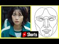 I tried perfect face on Kang Sae Byeok from ✨Squid Game✨#shorts​​ #tiktok​​ #challange​​