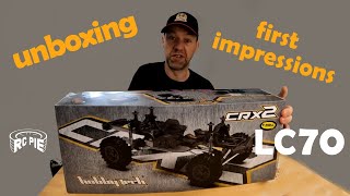 Hobbytech CRX2 Unboxing - don't be fooled by the face! Toyota LC70 kit