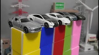 Tomica Sports Car Color Box Clash Play Toys  토미카 스포츠카 컬러박스 슈팅 장난감 놀이