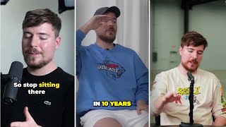 Clips of MrBeast video Motivation and YouTube Tips
