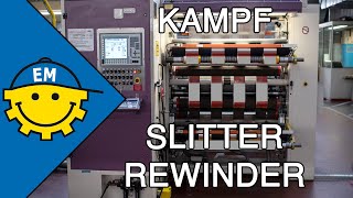 KAMPF Conslit II 14/060I - Used Slitter Rewinder - Excellent Condition