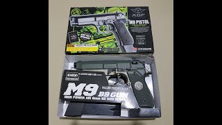 My Custom Paint Airsoft Spring M9 Long Magz by AGF Korea