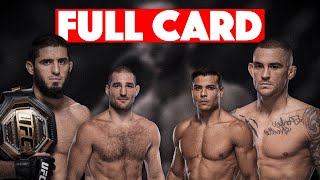 UFC 302 Full Card Predictions and Breakdown Livestream & Podcast