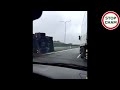 wypadek na autostradzie a2 ciężarówka wylądowała na boku 1267 wasze filmy