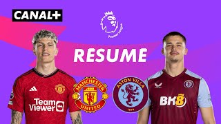 Le résumé de Manchester United / Aston Villa - Premier League 2023-24 (J19)