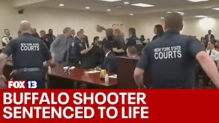 Emotions boil during Buffalo supermarket shooter sentencing | FOX 13 Seattle